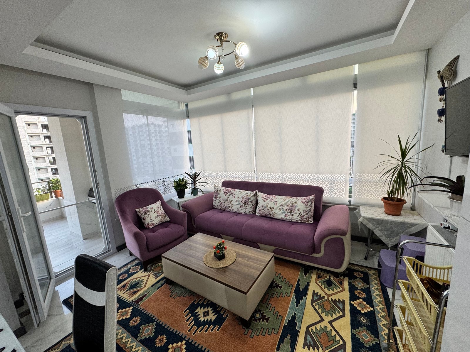 TURYAP TROPİK'TEN MEZİTLİ DAVULTEPE'DE GENİŞ OTURUM 3+1